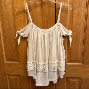 Free People Cold Shoulder Cami